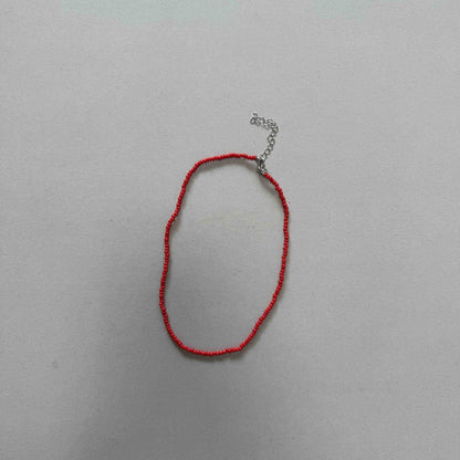 SS25 One Color Beaded Necklace - 4 Colors - AT NOON STORE