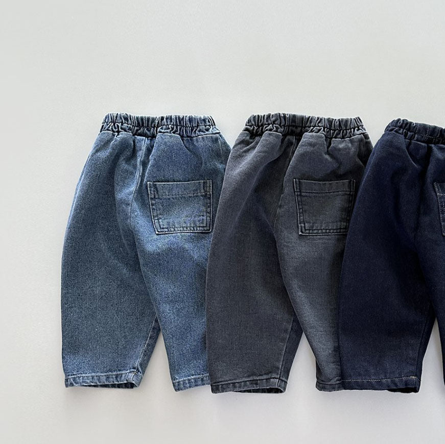 Toddler Bonito Pull-on Denim Pants (6m-6y) - 2 Colors