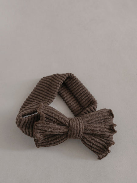 Baby Knit Bow Headband (3-18m) - 4 Colors