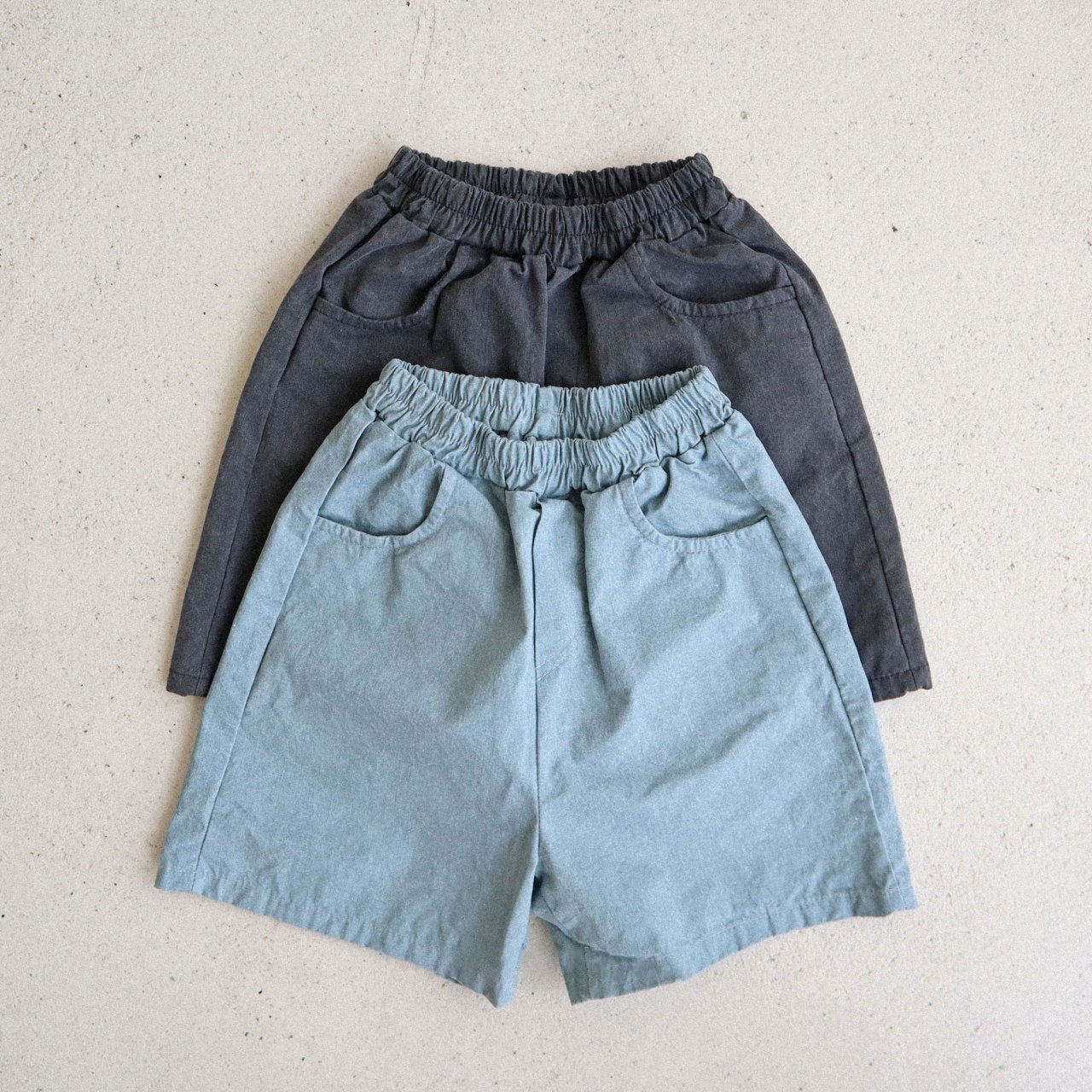 Toddler Garment Dyed Knee-Length Shorts (2-7y) -2 Colors - AT NOON STORE