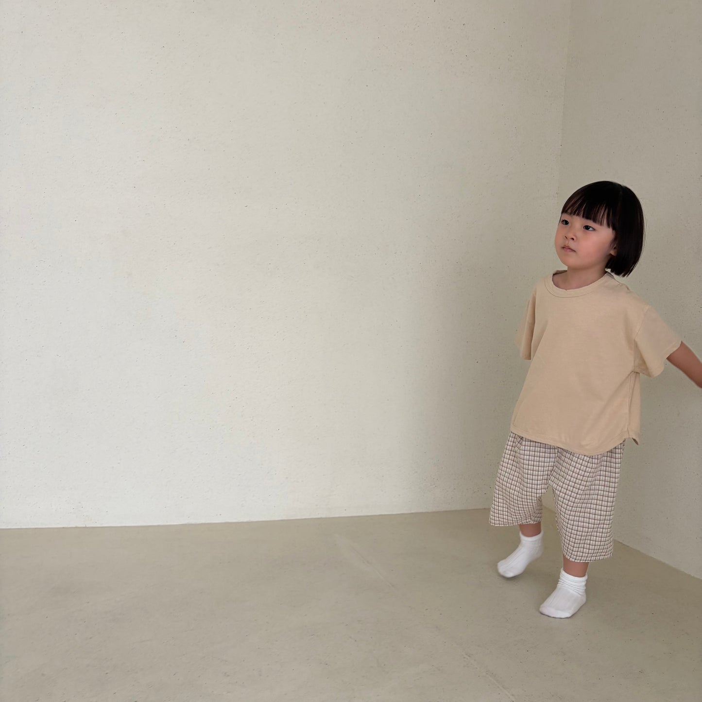 Baby/Toddler Bella SS26 Curved Hem Short Sleeve Top (6m-6y) - 4 Colors - AT NOON STORE