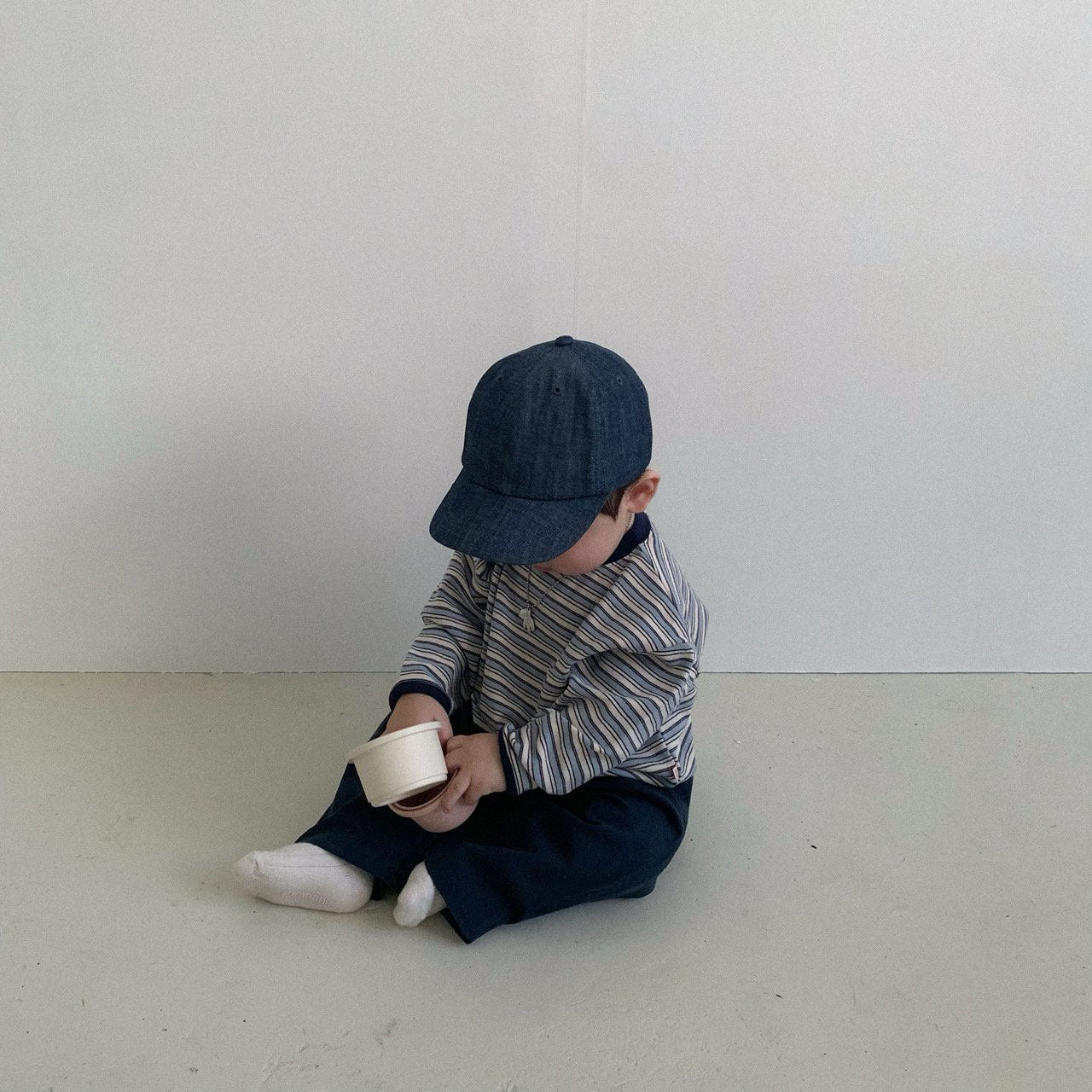 Toddler F25 Multi Color Stripe Long Sleeve Top (10m-4y) - 2 Colors - AT NOON STORE