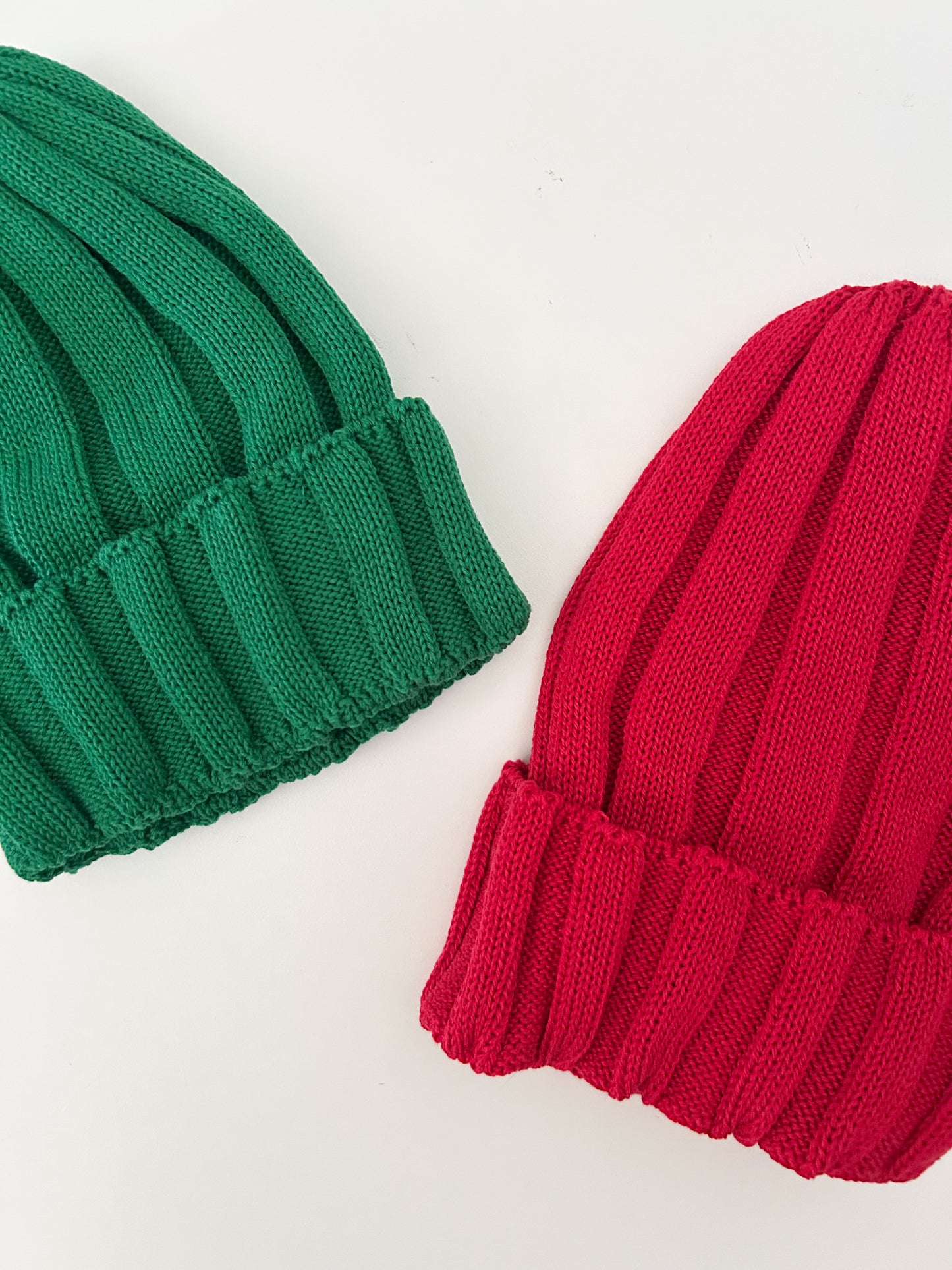Kids Ribbed Beanie (1-7y) - 2 Colors