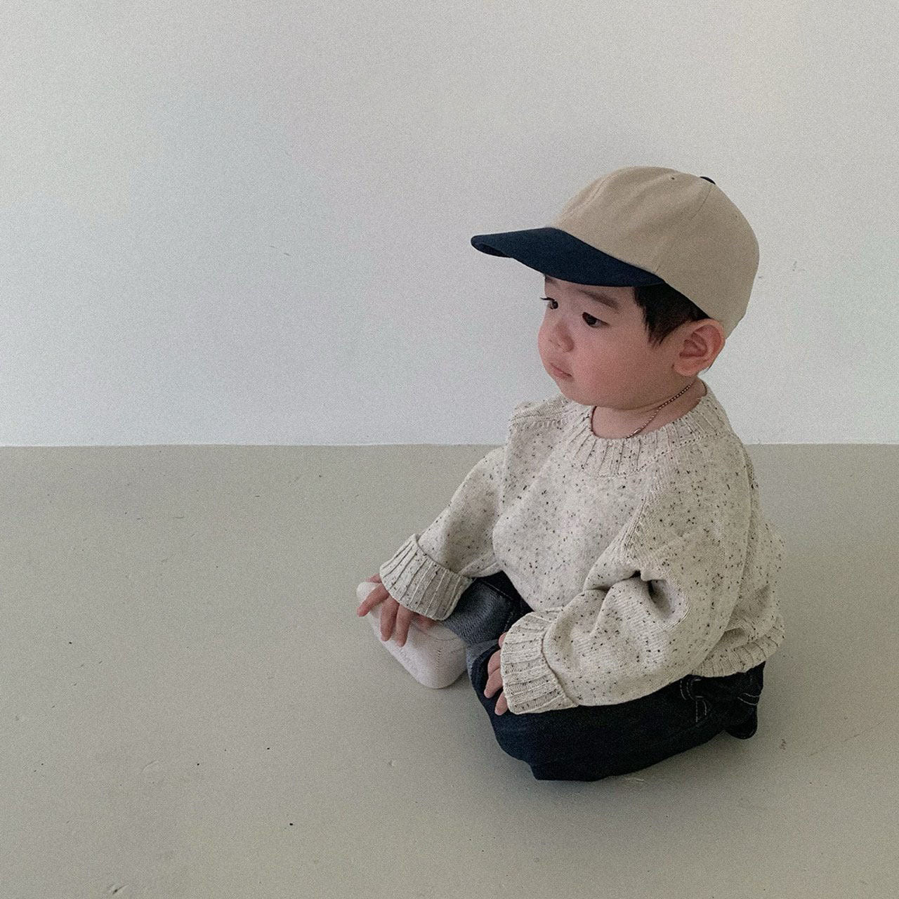 Toddler F25 Contrast Brim Baseball Cap (1-4y) - 3 Colors - AT NOON STORE