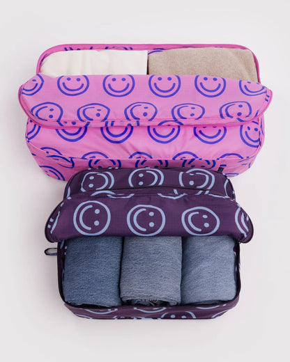 BAGGU Large Packing Cube Set - Bright Happy Mix