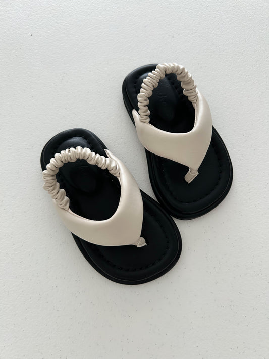 Kids Flip Flop Sandals (US7-Little Kid1) - Cream - AT NOON STORE