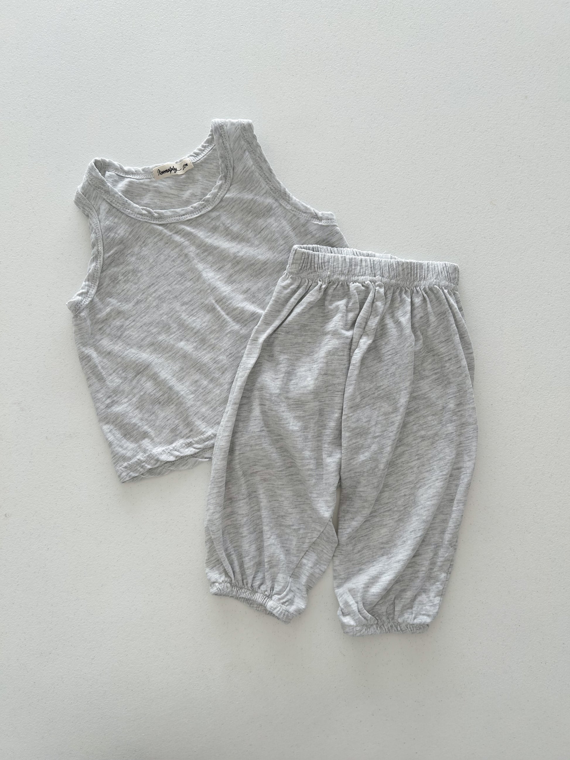 Toddler SS26 Cool Sleeveless Top and Jogger Pants Sets (6m-7y) - 3 Colors - AT NOON STORE