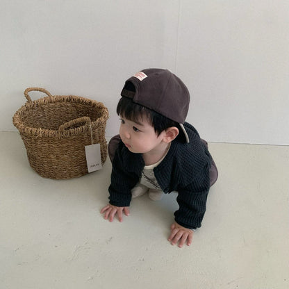 Toddler F25 Contrast Brim Baseball Cap (1-4y) - 3 Colors - AT NOON STORE