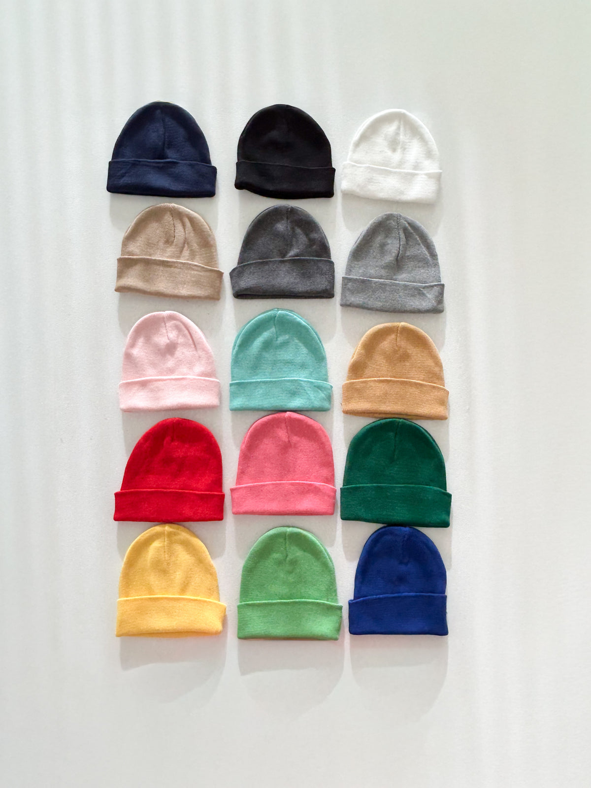 Toddler Cotton Beanie (1-3y) - 15 Colors