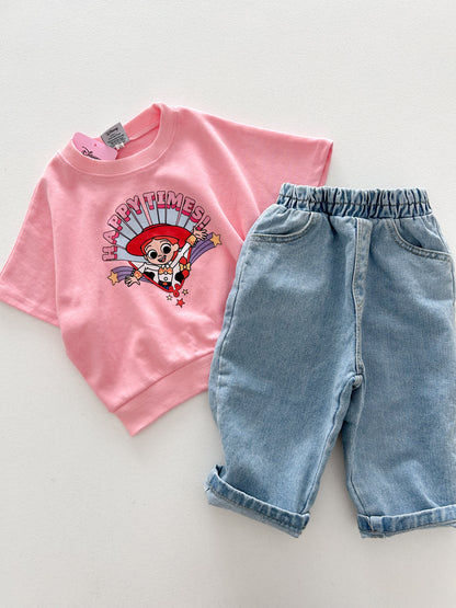 Toddler Toy Story Characters Short Sleeve Top and Shorts Set (18m-6y) - 3 Colors - AT NOON STORE