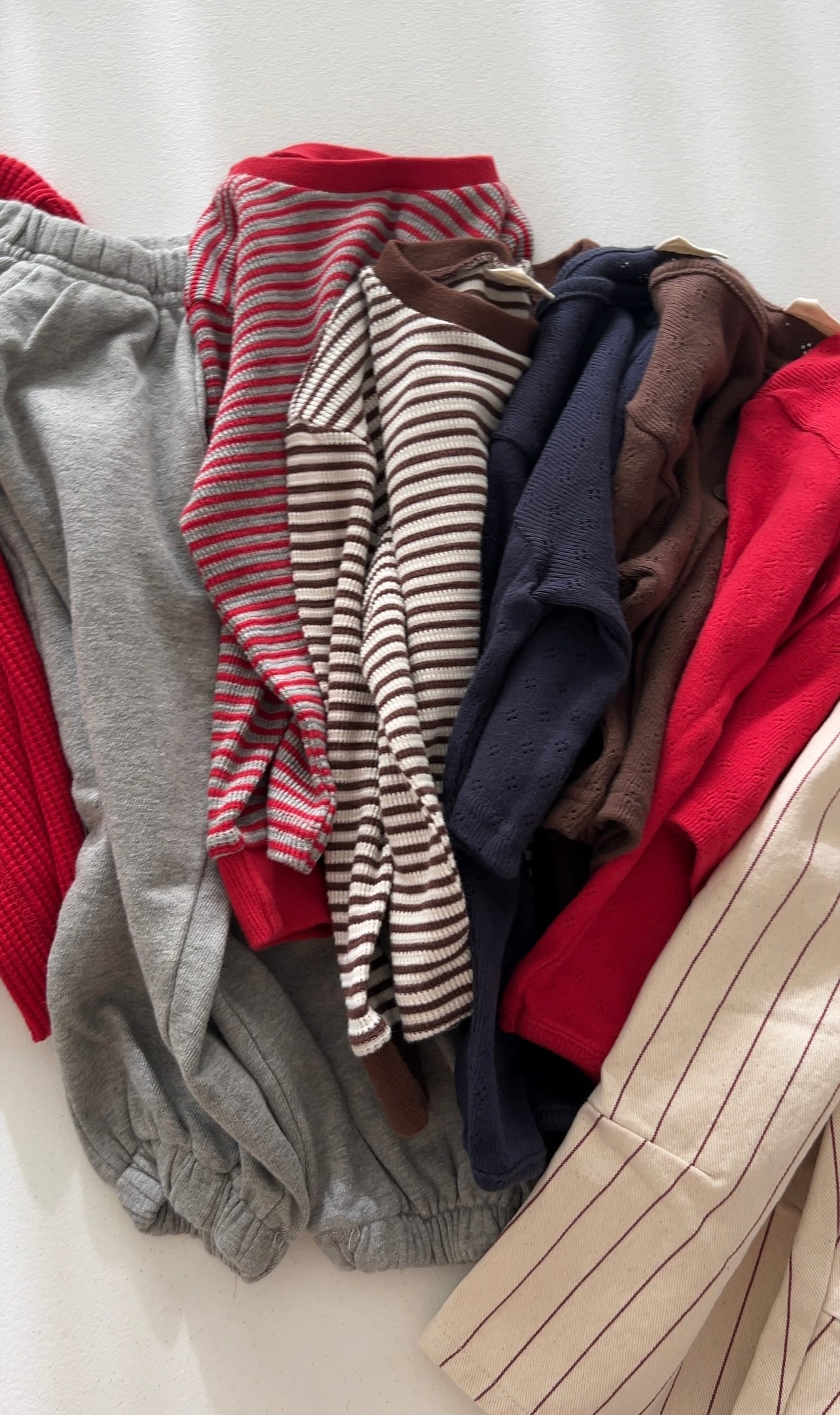 Toddler Bella F25 Ribbed Stripe Long Sleeve Top (1-6y) - 2 Colors - AT NOON STORE