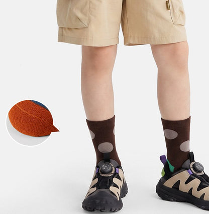 Toddler Jacquard 5PK Socks Set (1-8y) - Brown
