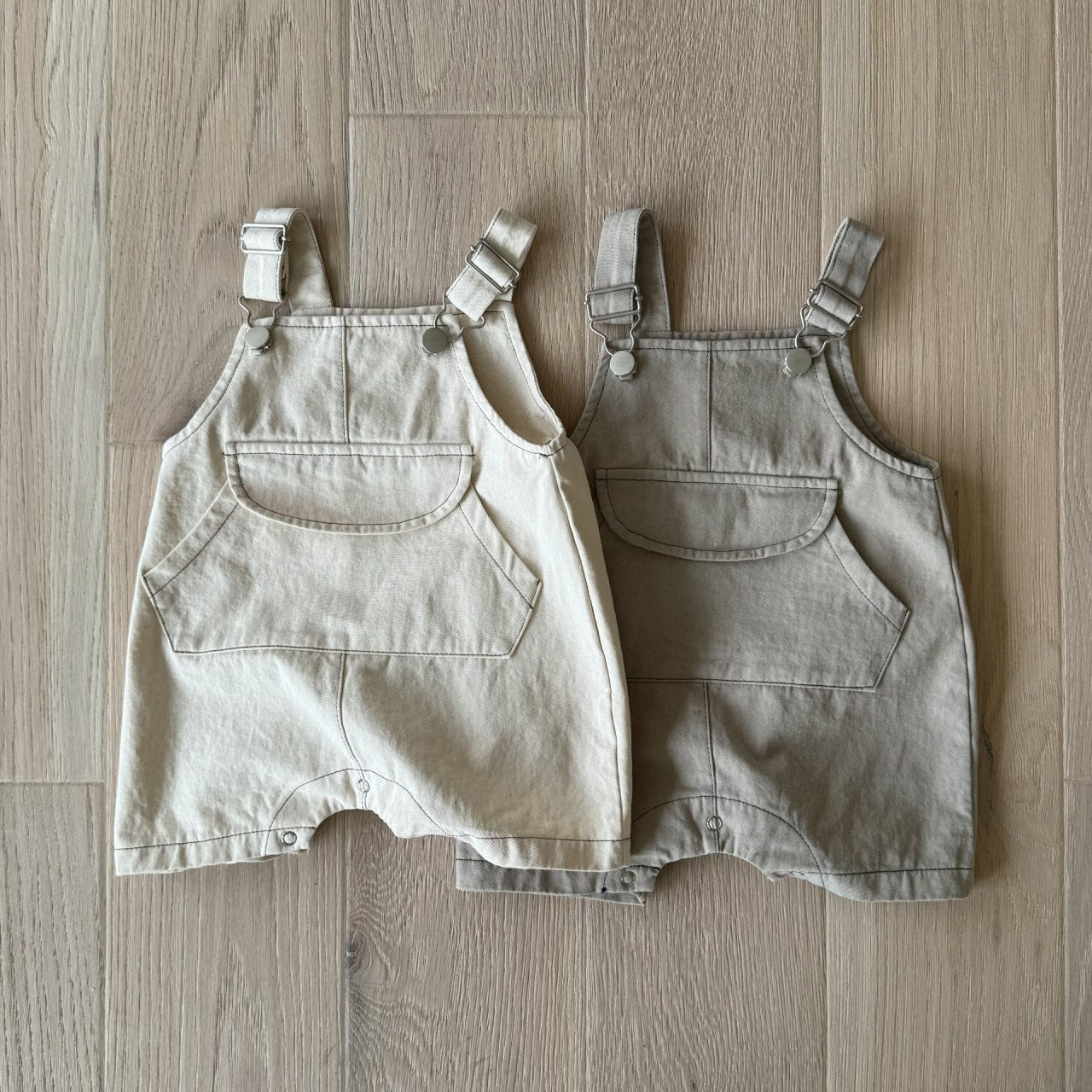 Baby Kangaroo Pocket Shortall (3-18m) - 2 Colors - AT NOON STORE