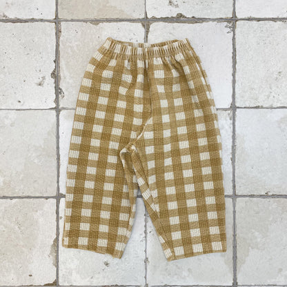 Toddler W25 Corduroy Gingham Pull-on Pants (1-7y) - 2 Colors