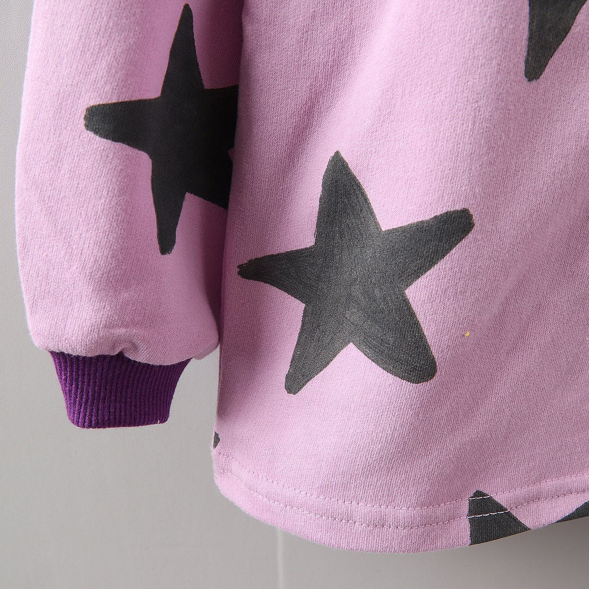Toddler F26 Star All-Over Print Long Sleeve Top (2-9y) - Pink