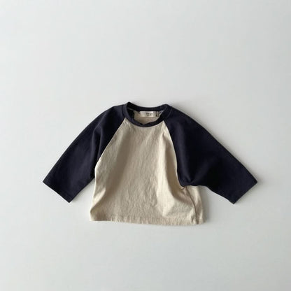 Toddler S25 Loose Fit Raglan Long Sleeve Tee (1-6y) - 3 Colors - AT NOON STORE