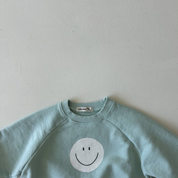 Kids Land S24 Smiley Face Sweatshirt (1-6y) - 2 Colors