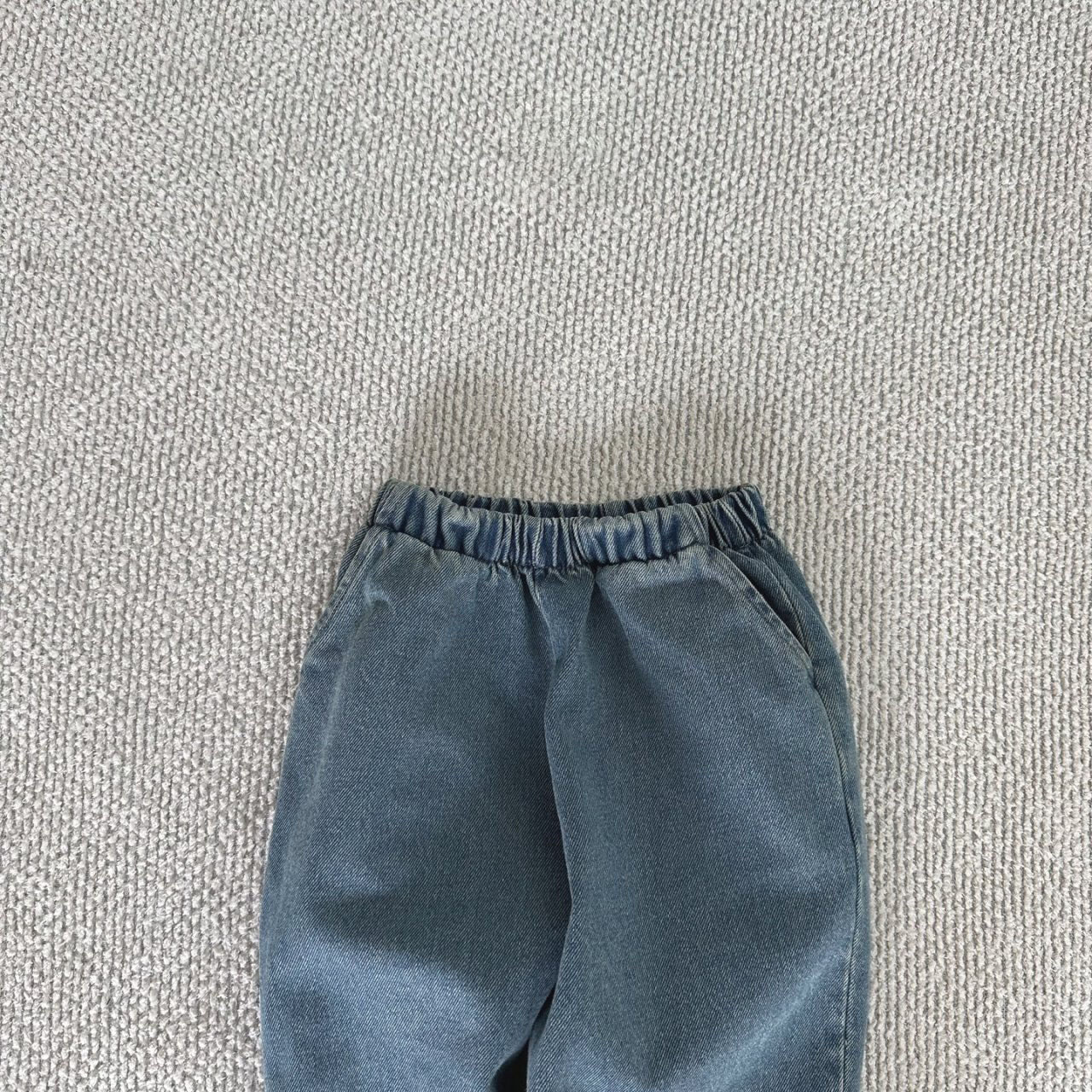 Toddler Bella Jogger Denim Pants (1-6y) - Denim - AT NOON STORE