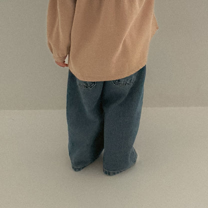 Baby Bella W25 Stitch Detail Denim Pants (6m-3y) - Denim