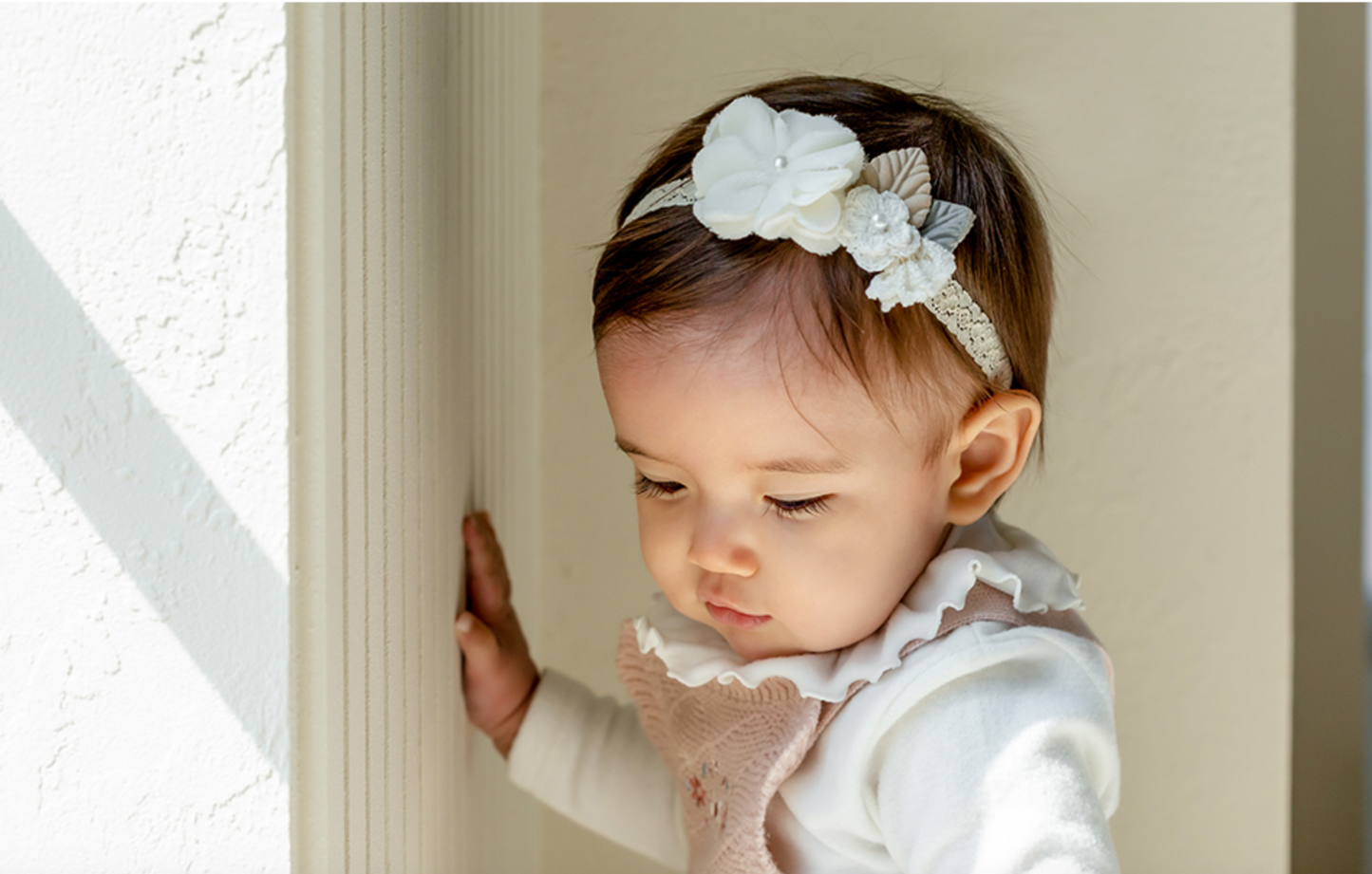 Baby Corsage Lace Headband (3-18m)