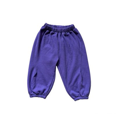 Kids SP26 Stitch Detail Jogger Pants (2-7y) - 2 Colors - AT NOON STORE