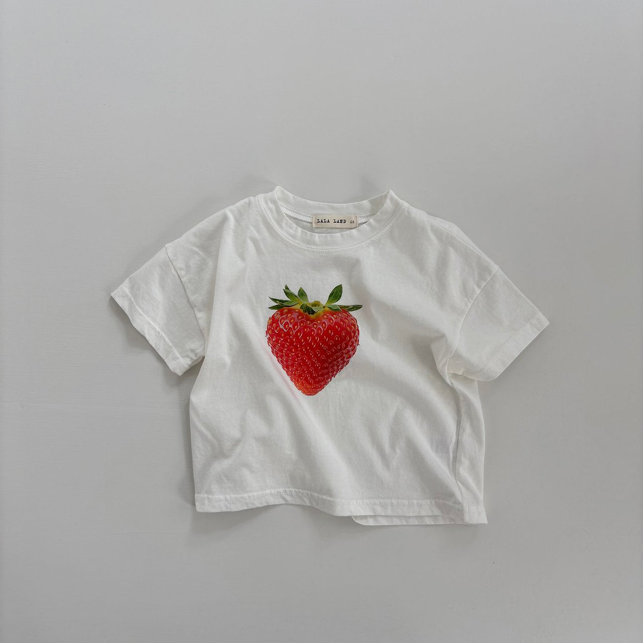 Toddler Land SS26 Berry Apple Short Sleeve Top (1-6y) - 2 Colors - AT NOON STORE
