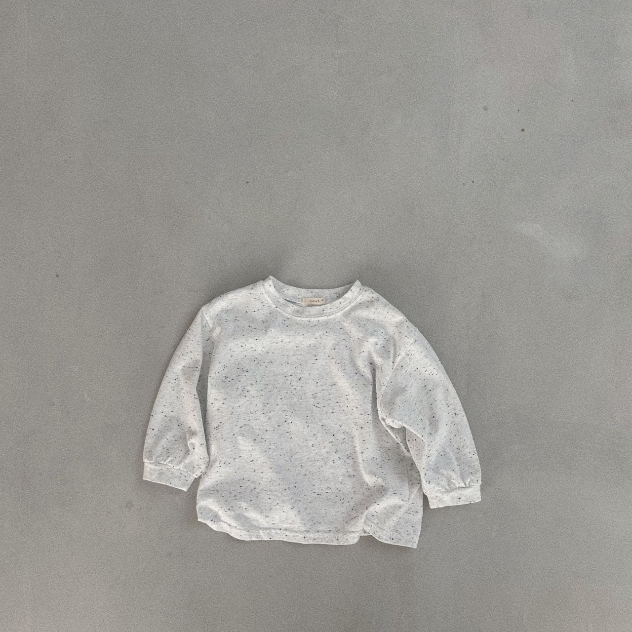 Toddler Bella Spring Oversized Basic Tee (1-6y) - Cookie & Cream