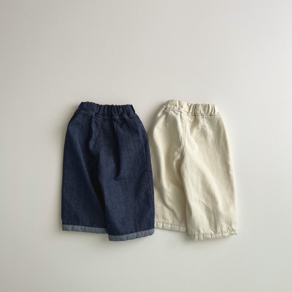 Toddler F25 Front Double Pocket Denim Pants (1-6y) - 2 Colors - AT NOON STORE