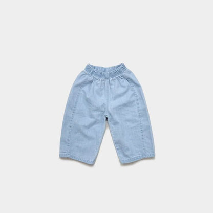 Toddler S25 Stitch Detail Denim Pants (1-7y) - 2 Colors - AT NOON STORE