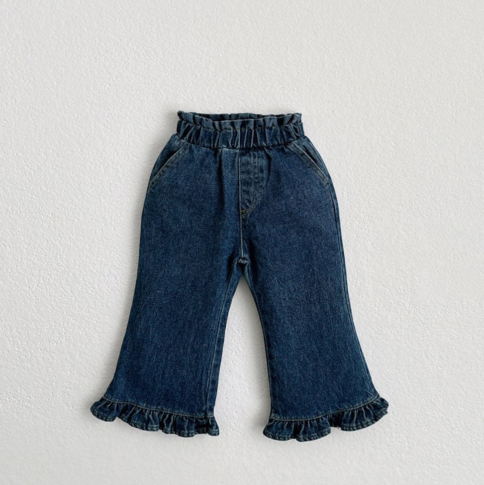 Toddler Frill Hem Pants (1-7y) - 2 Colors