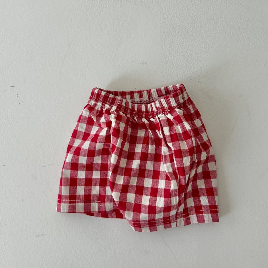 Baby Toddler Land Gingham Shorts (4m-6y) - 3 Colors - AT NOON STORE