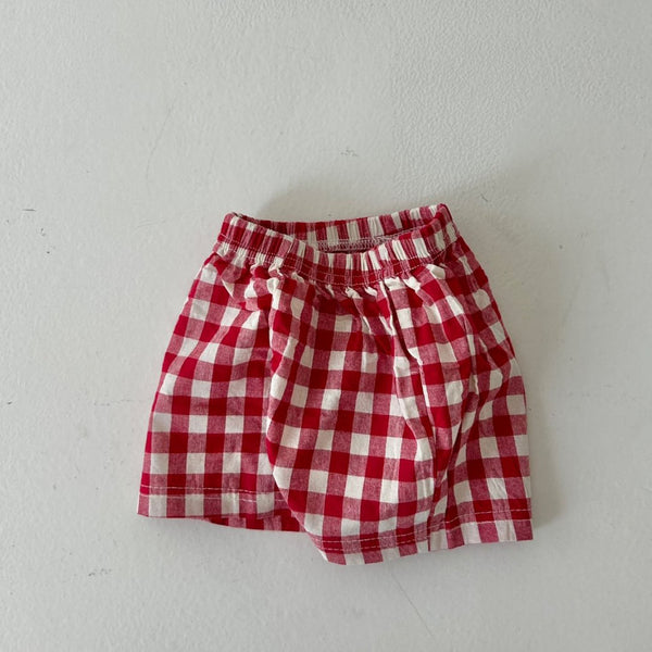 Baby Toddler Land Gingham Shorts (4m-6y) - 3 Colors