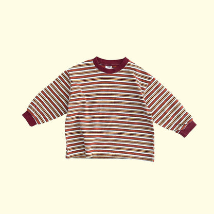 Toddler F26 Retro Stripe Long Sleeve Top (3-9y) - 2 Colors