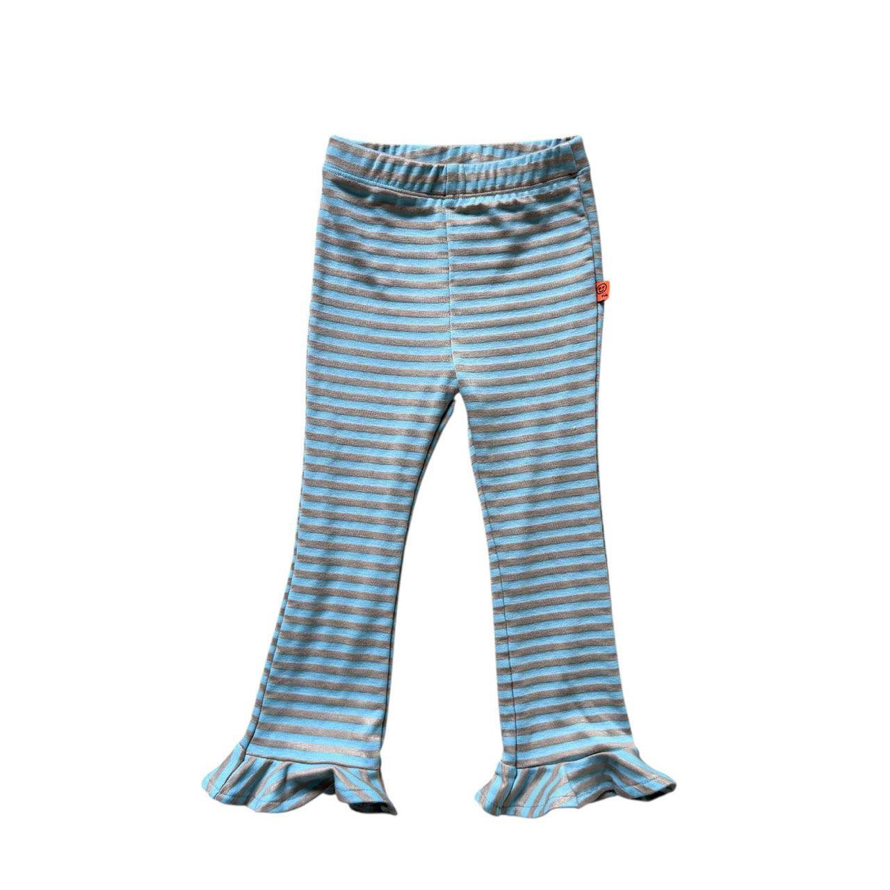 Kids SP26 Stripe Ruffle Hem Leggings (2-7y) - 2 Colors