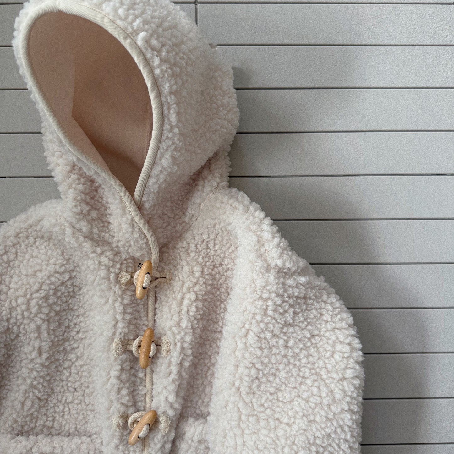 Baby Bella W25 Sherpa Hooded Pocket Duffle Jacket (6m-3y) - 2 Colors