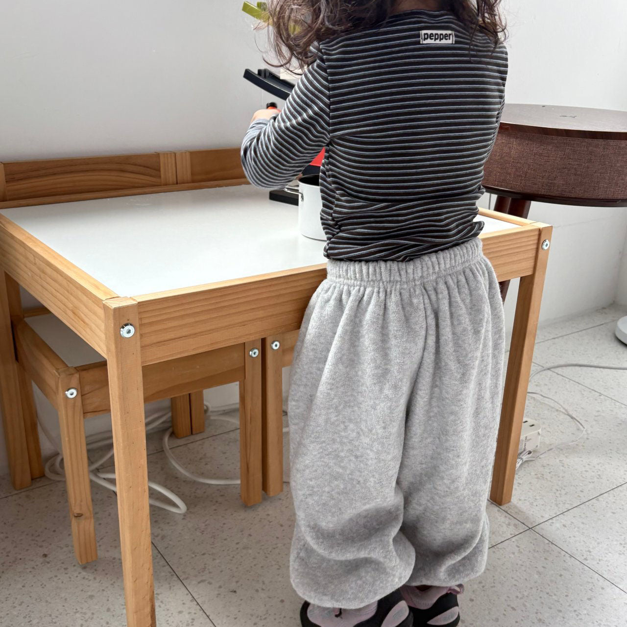 Toddler W25 Stripe Long Sleeve Top (1-7y) - 2 Colors