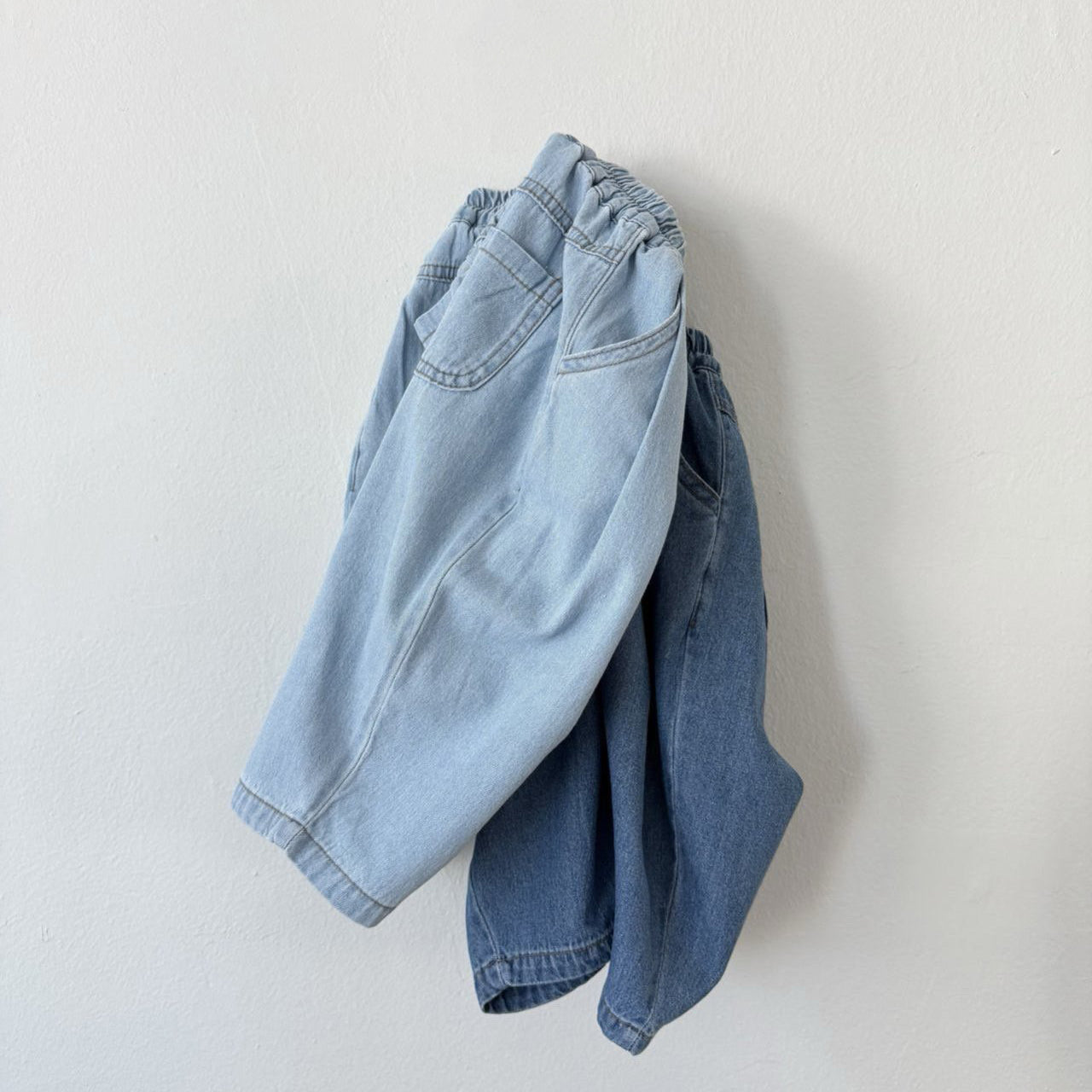 Toddler SS26 Denim Baggy Pants (1-7y) - 2 Colors - AT NOON STORE