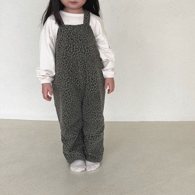 Toddler Button Strap Bella Overalls (1-6y)-2 Colors