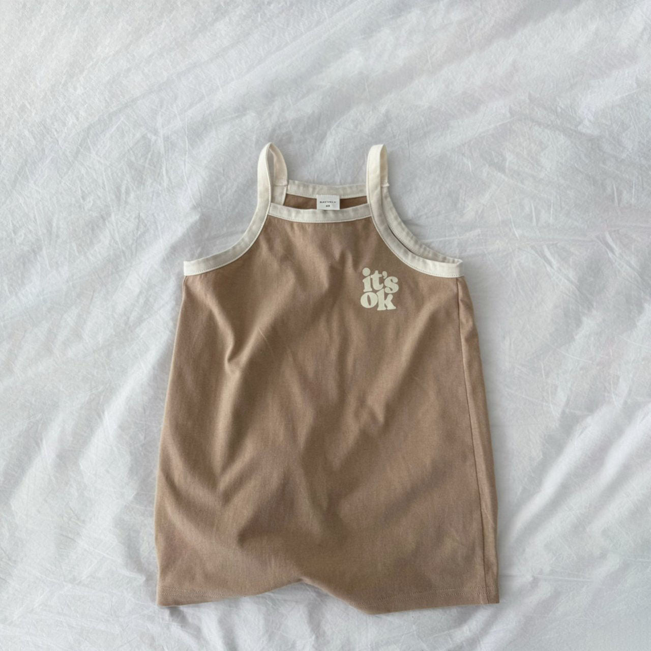 Toddler S25 'it's OK' Short Overalls (2-5y)- 3 Colors - AT NOON STORE