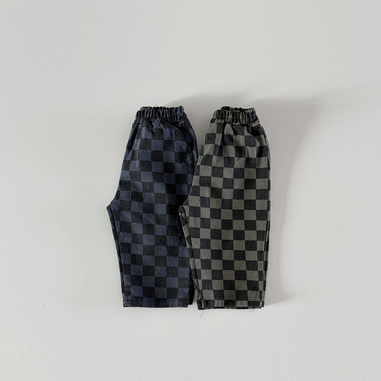 Toddler Bonito Checkered Pull-on Pants (6m-6y) - 2 Colors - AT NOON STORE