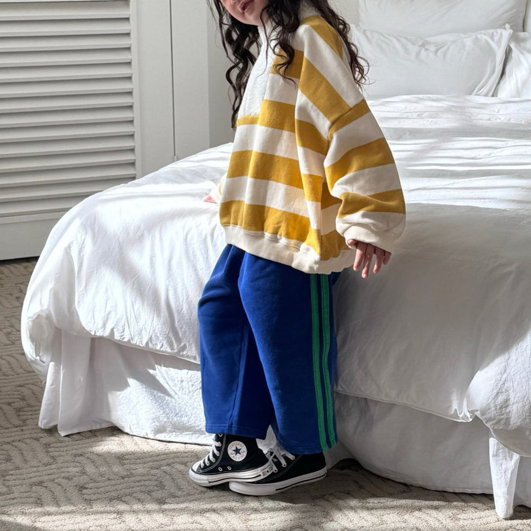 Toddler W25 Side Line Brushed-Cotton Pull-on Pants (1-6y) - 2 Colors