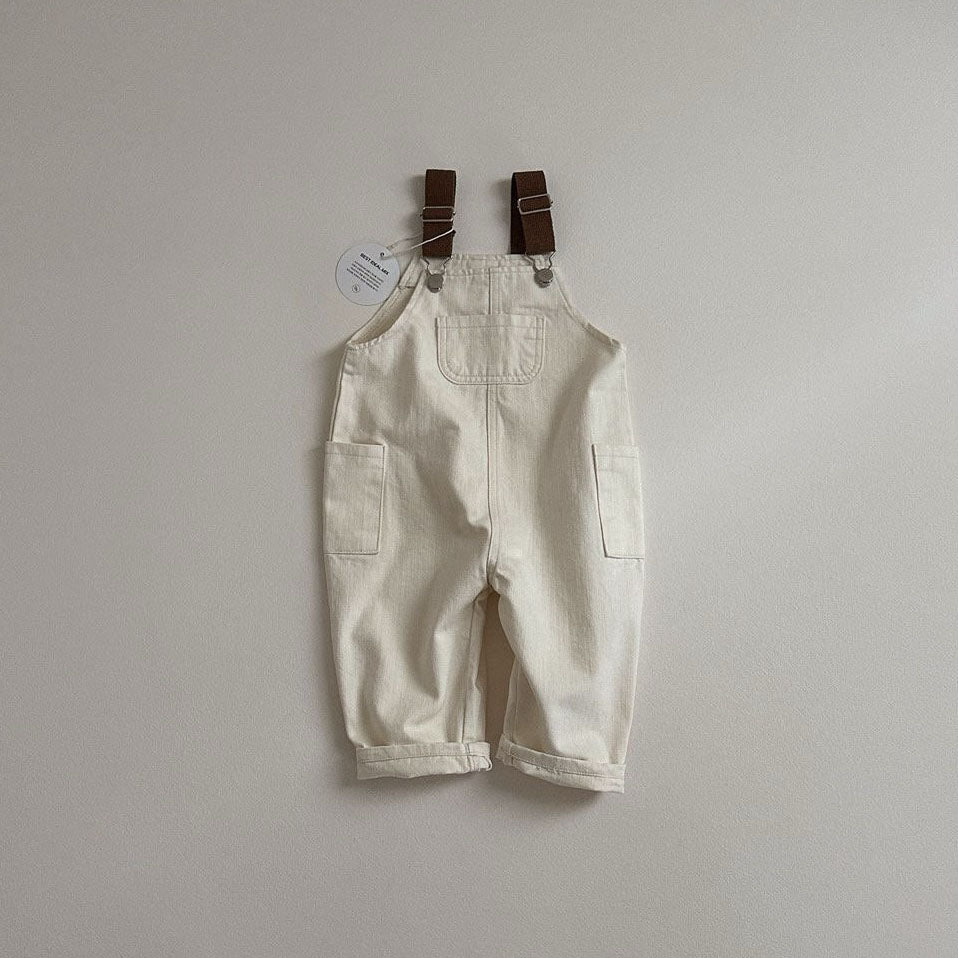 Toddler 3Pocket Denim Overalls (10m-4y) - 2 Colors - AT NOON STORE