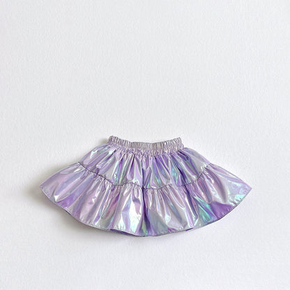 Toddler F26 Shine Flare Skirt (2-8y) - 2 Colors