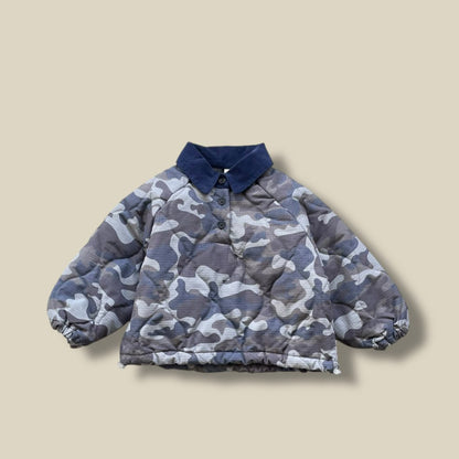 Toddler W25 Quilted Camo Long Sleeve Top (3-7y) - 2 Colors