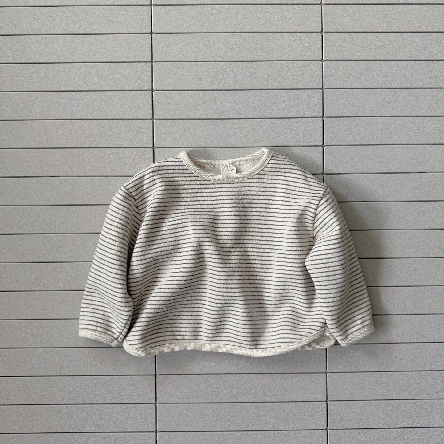 Baby/Toddler Bella W25 Stripe Curved Hem Long Sleeve Top (6m-6y) - 2 Colors