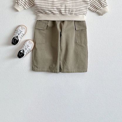Toddler F26 Cargo Pants (2-9y) - Olive