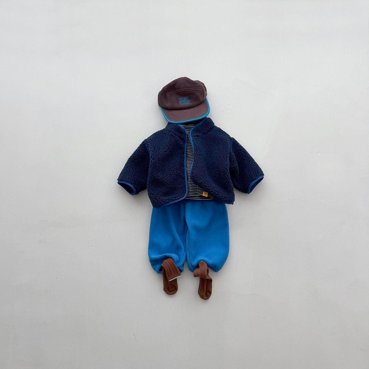 Baby Toddler FW26 Fleece Jogger Pants (4m-6y) - 4 Colors