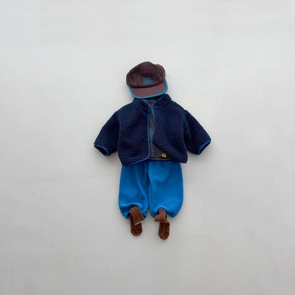 Baby Toddler FW26 Fleece Jogger Pants (4m-6y) - 4 Colors