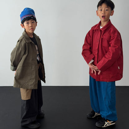 Toddler F26 Adjustable Hem Cargo Jogger Pants (3-8y) - 2 Colors