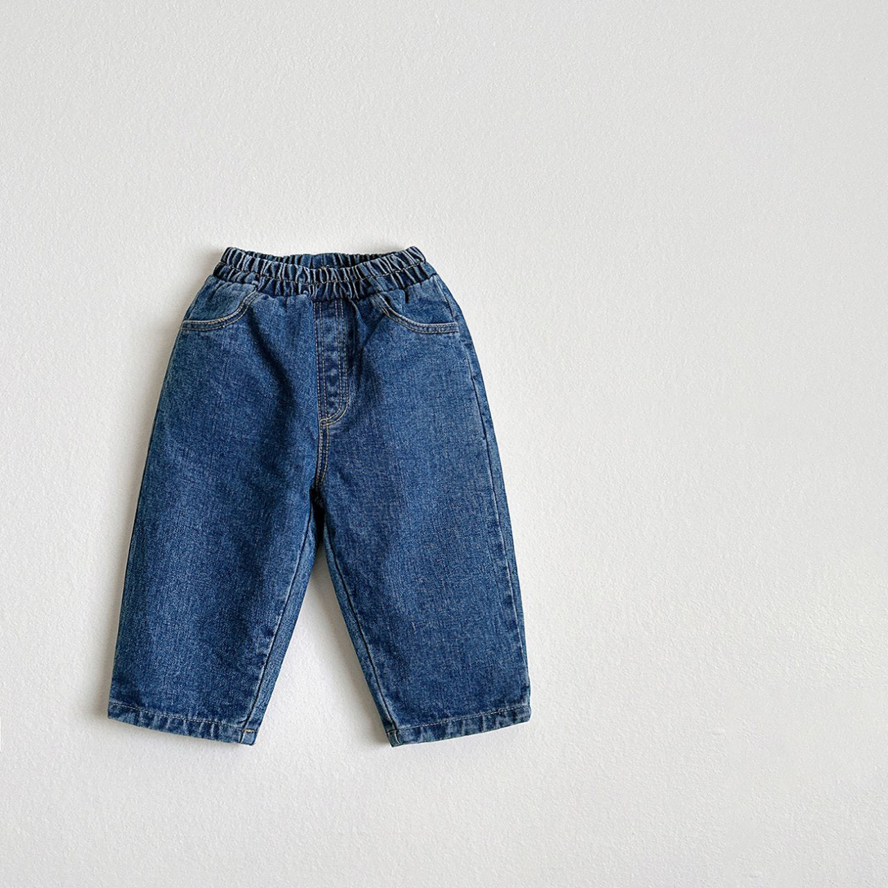 Toddler SP26 Basic Denim Pull-On Pants (1-6y) - 2 Colors - AT NOON STORE